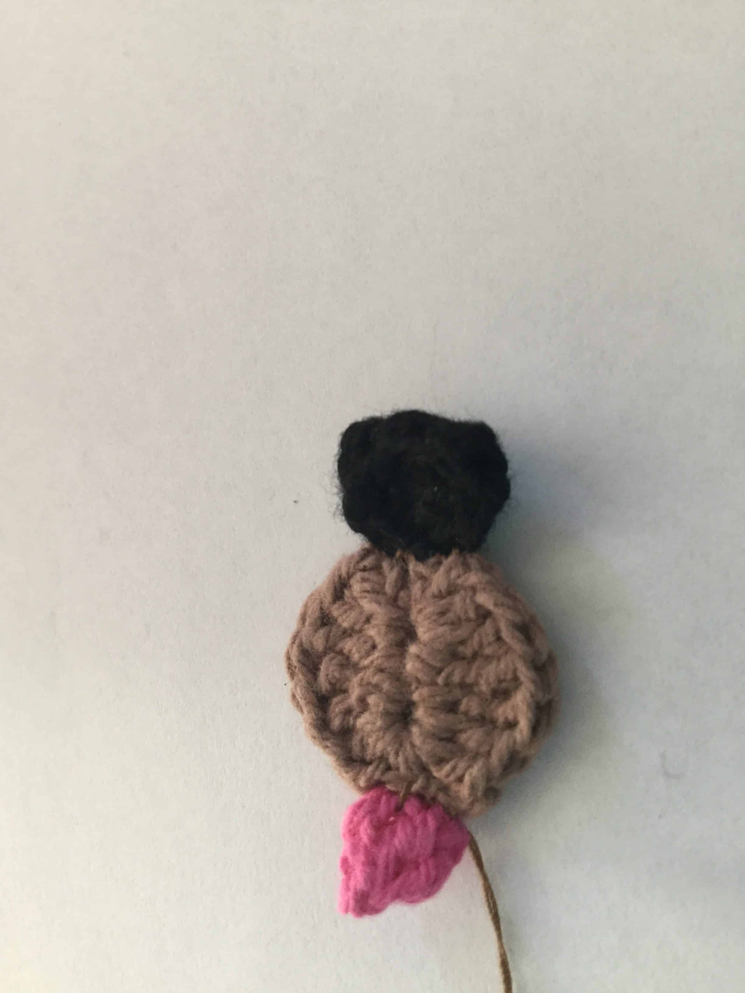 Dog muzzle nose and tongue • Kerri's Crochet