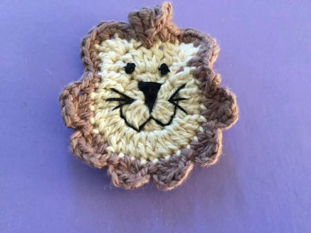 free-crochet-patterns-lion-appliqu-s-natalina-craft-in-2020