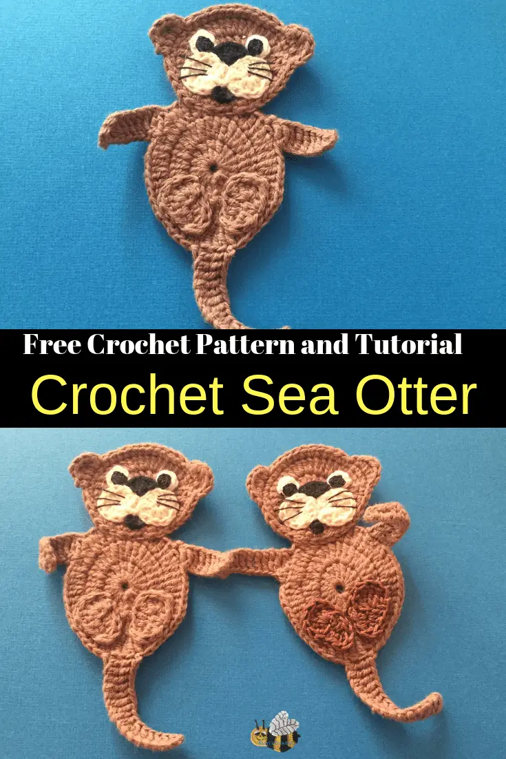 Free Crochet Pattern - Sea Otter Crochet Pattern • Kerri's Crochet