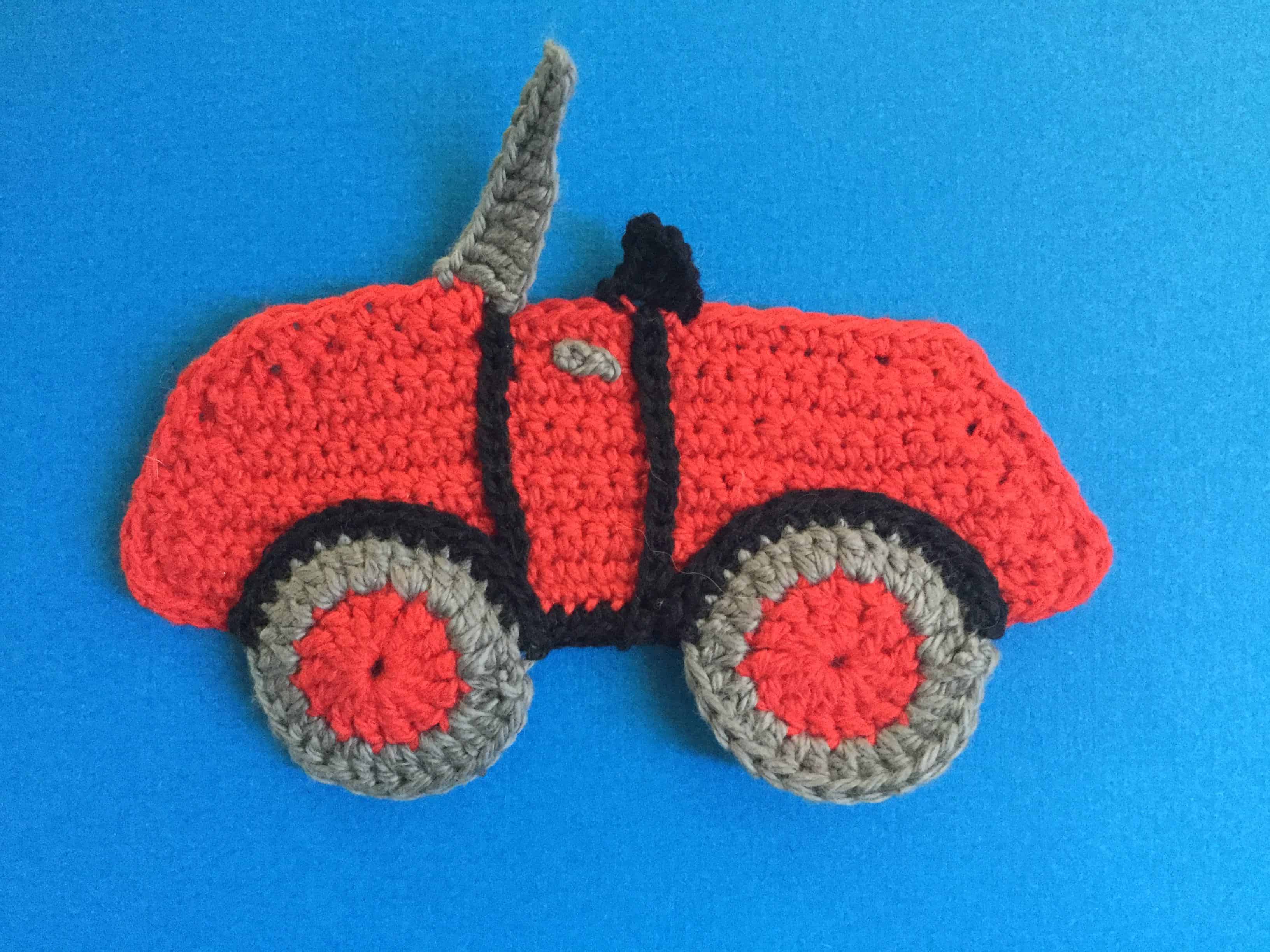 Convertible Car Crochet Pattern • Kerri's Crochet