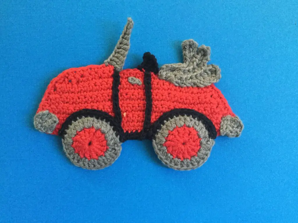 Convertible Car Crochet Pattern • Kerri's Crochet