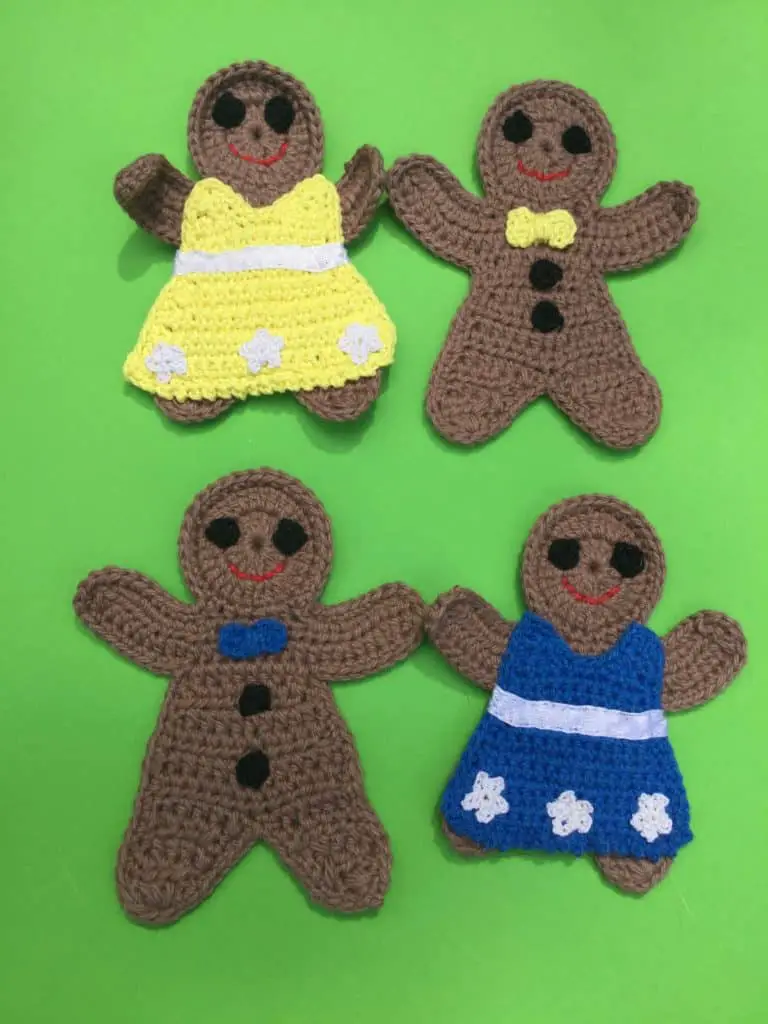 Crochet Gingerbread Lady Dress Pattern • Kerri's Crochet