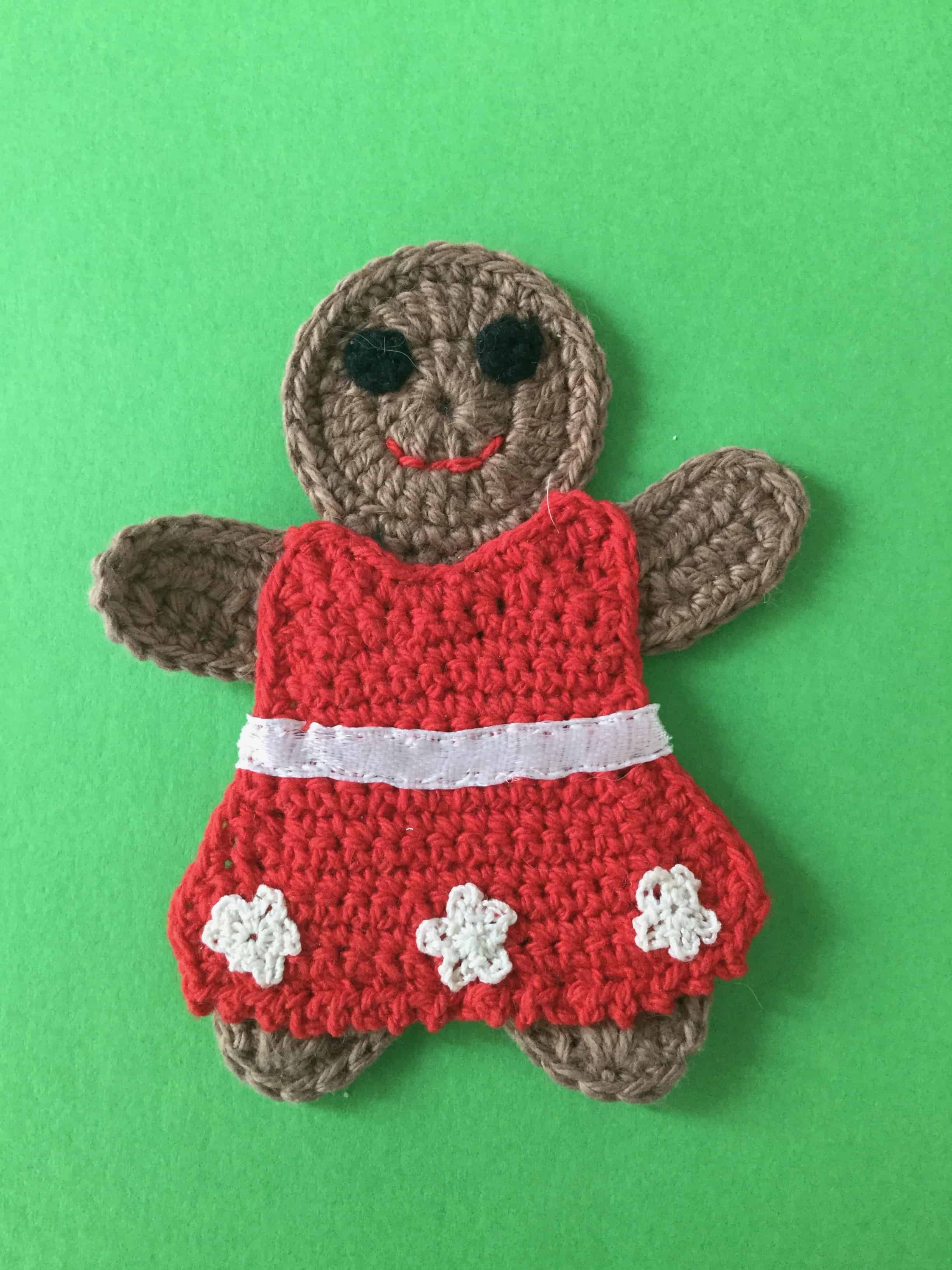 Crochet Gingerbread Lady Dress Pattern • Kerri's Crochet