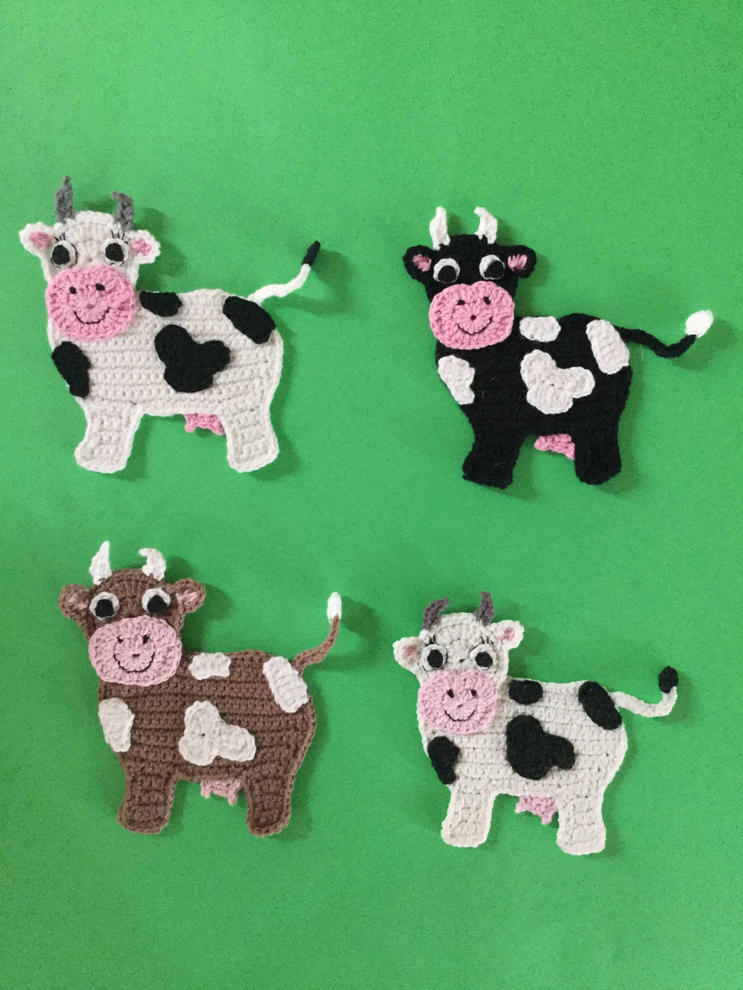 How To Crochet A Cow Easy