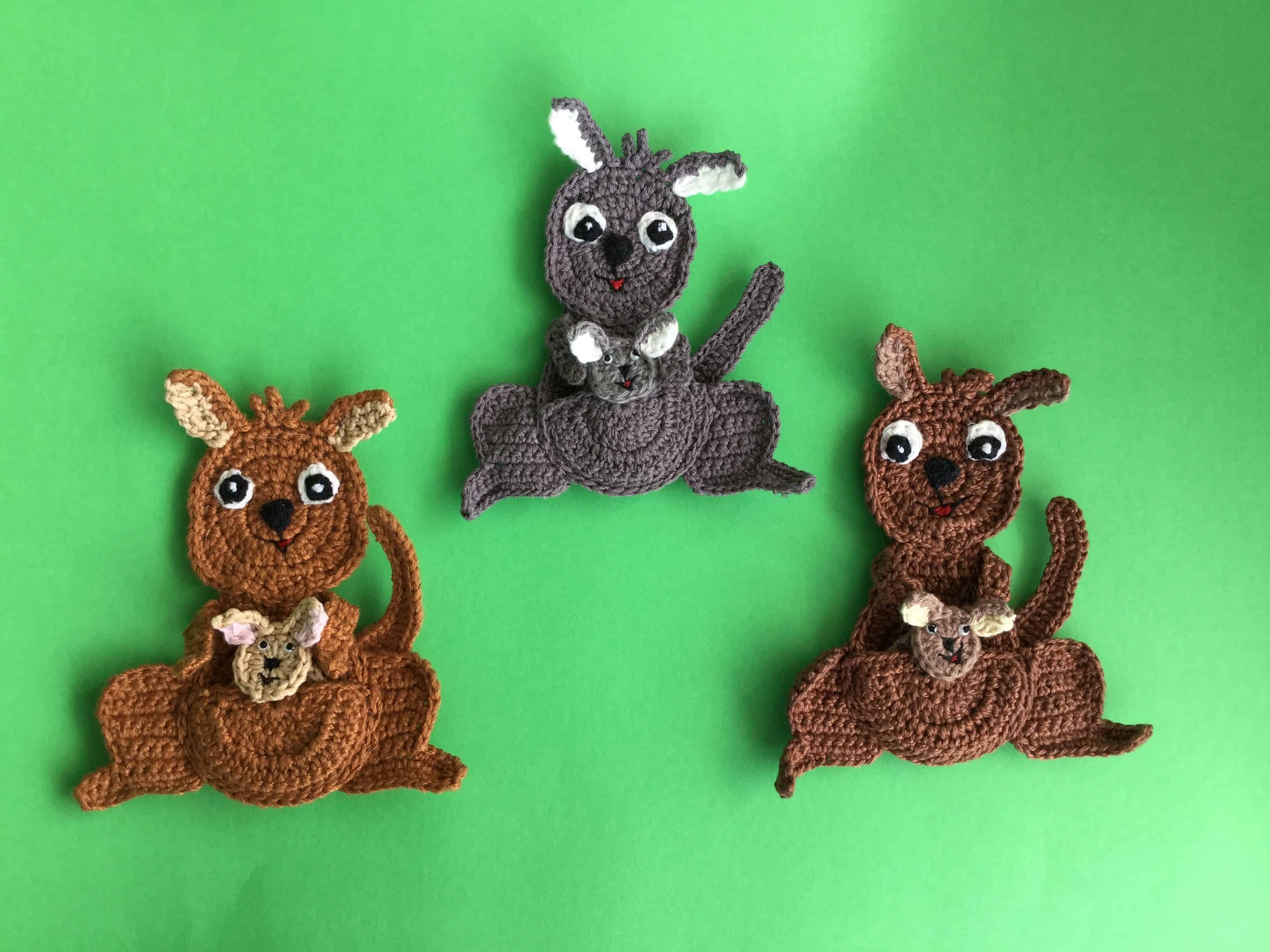 Crochet Kangaroo Pattern (UK Version) • Kerri's Crochet