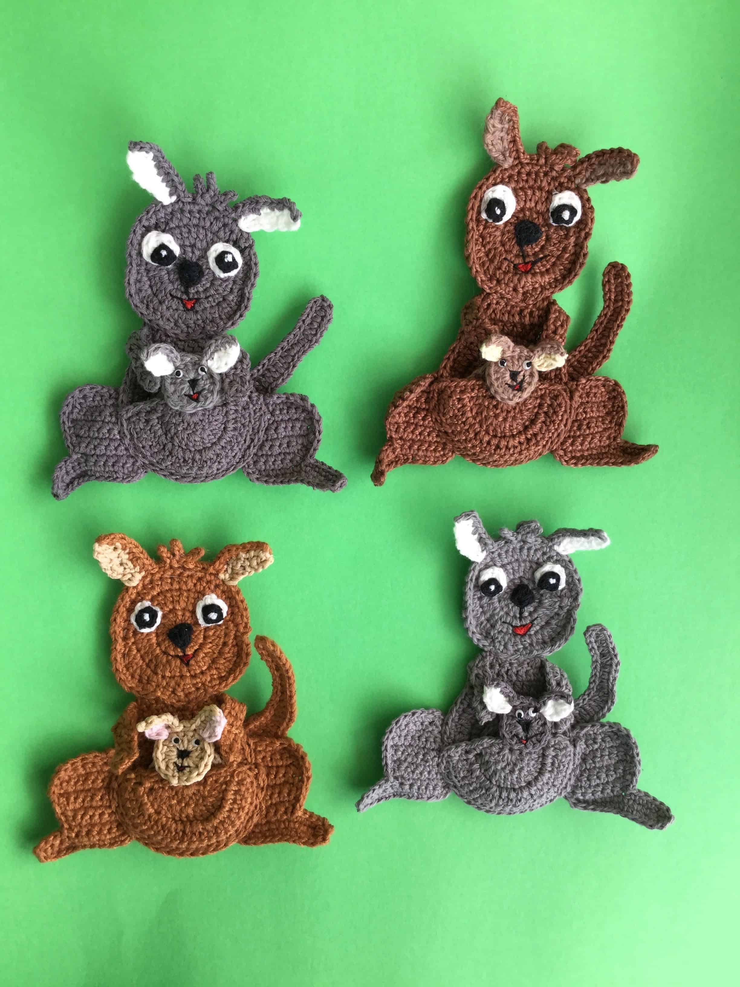 Crochet Kangaroo Pattern • Kerri's Crochet