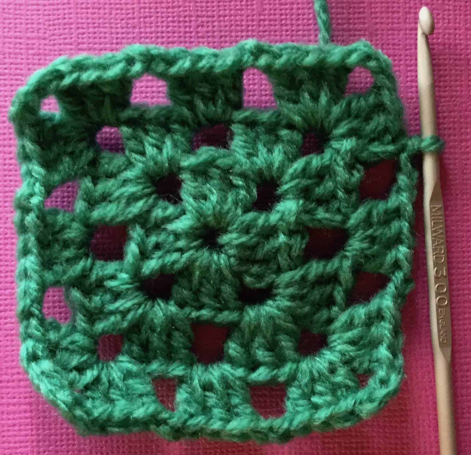 crochetgrannysquarethirdrowfinished • Kerri's Crochet