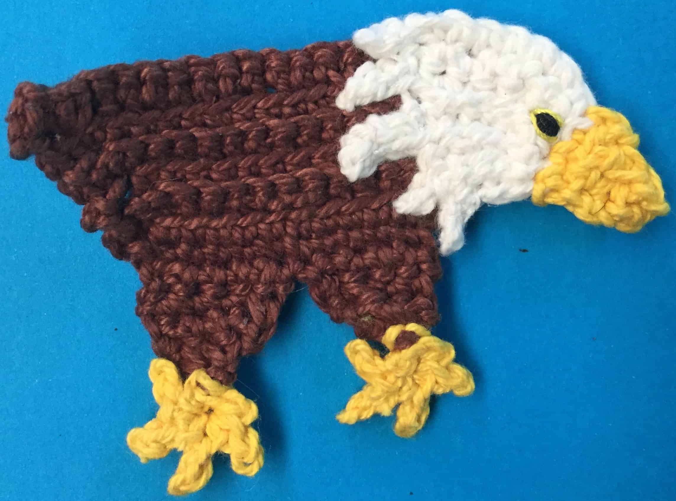 Crochet Bald Eagle Pattern • Kerri's Crochet