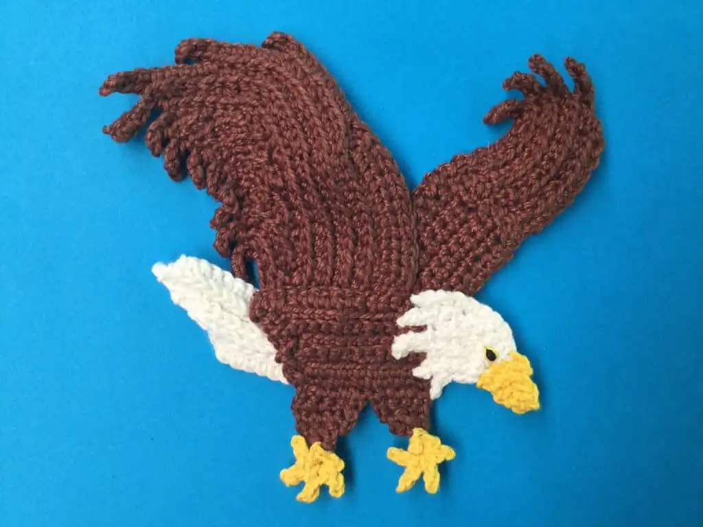 Crochet Bald Eagle Pattern • Kerri's Crochet