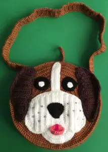 Crochet dog bag without button