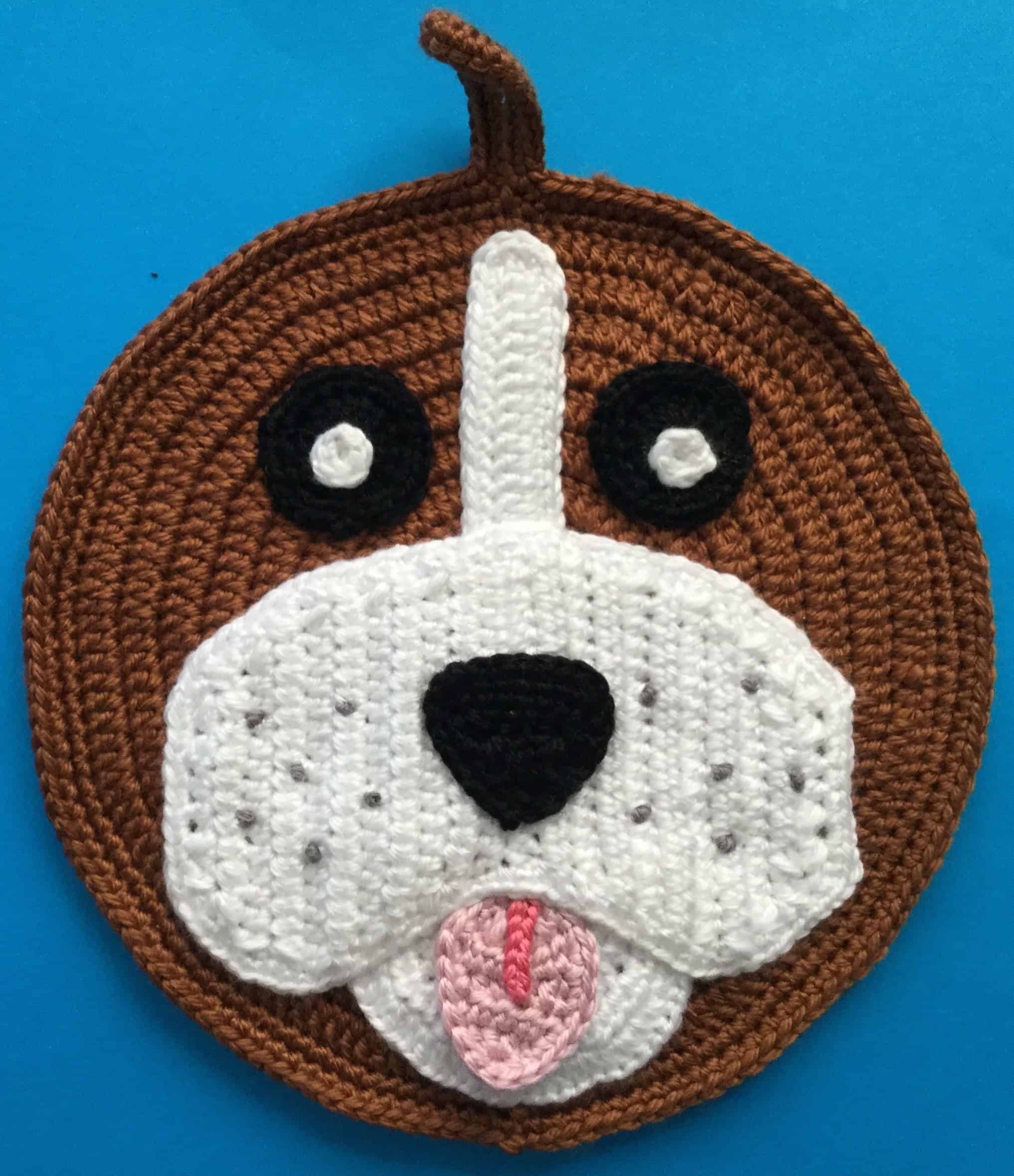 Crochet Dog Potholder Pattern • Kerri's Crochet
