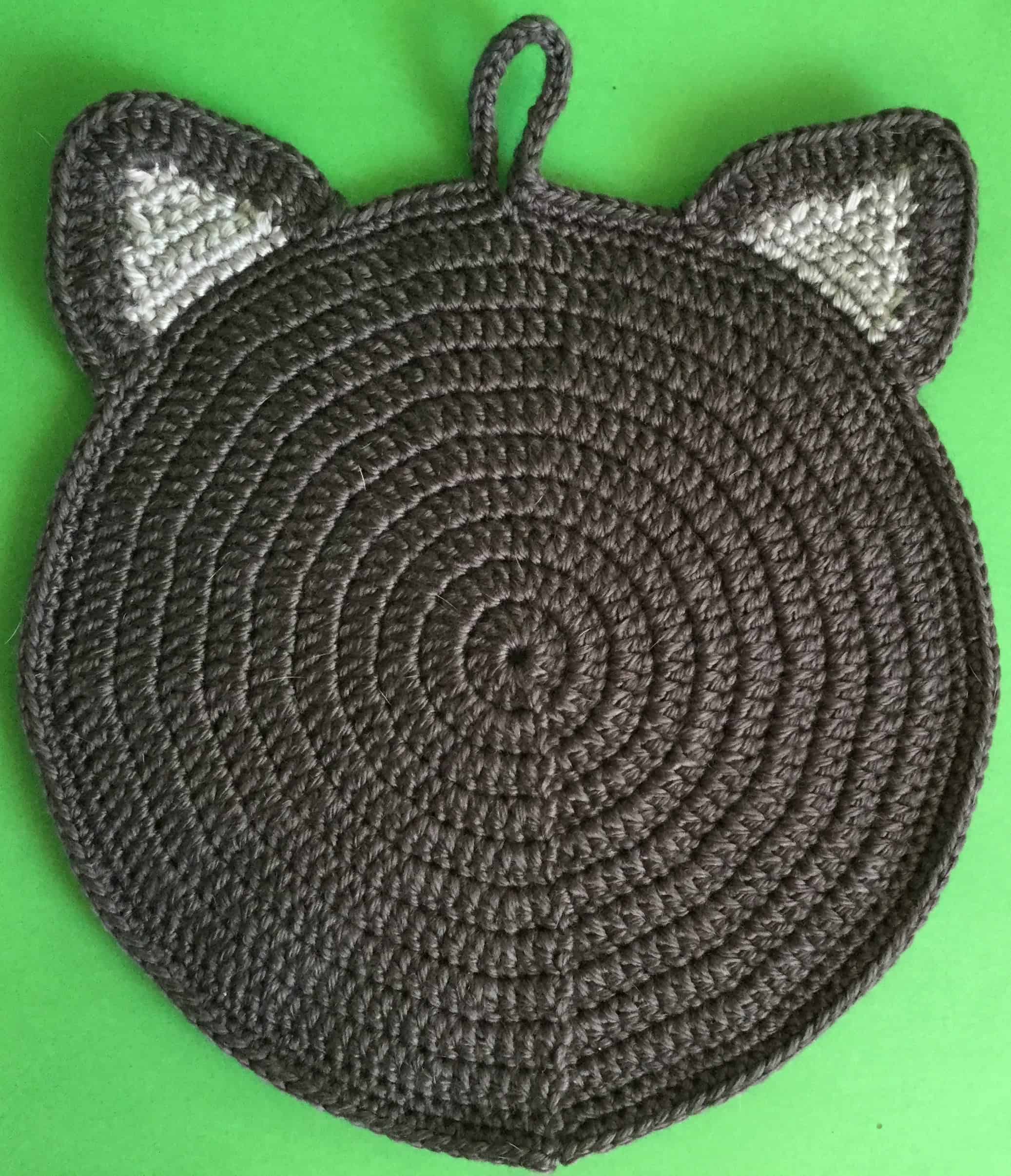 Cat Potholder Crochet Pattern (UK Version) • Kerri's Crochet