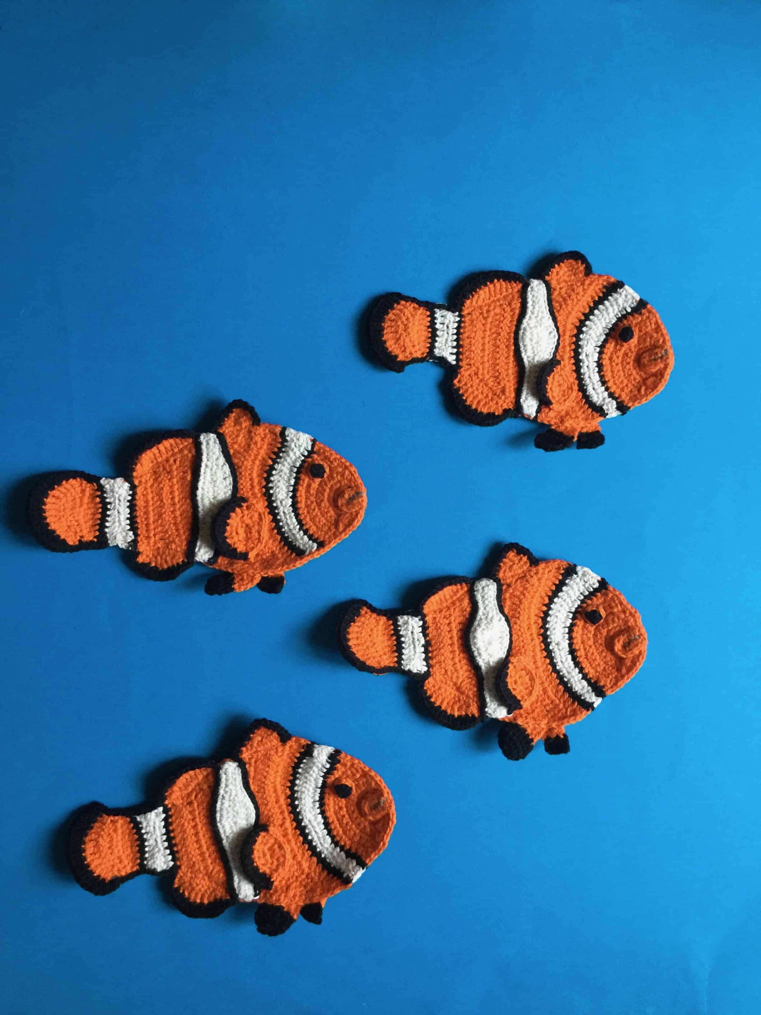 Crochet Clown Fish Pattern • Kerri's Crochet