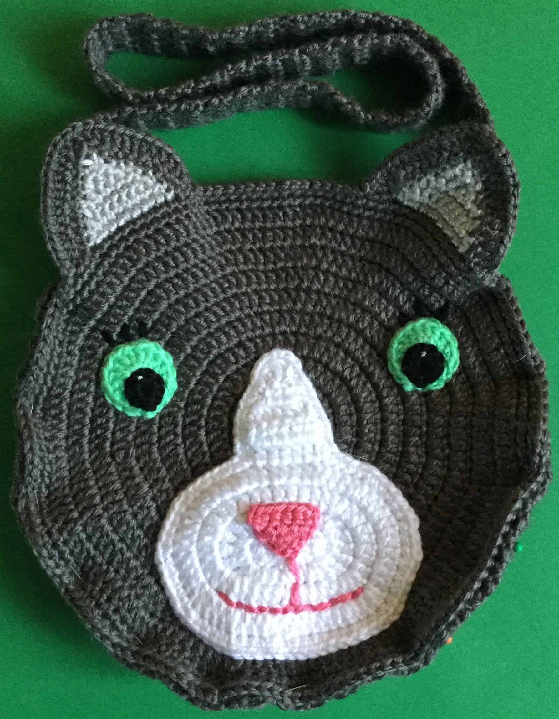 Crochet Cat Bag Pattern • Kerri's Crochet