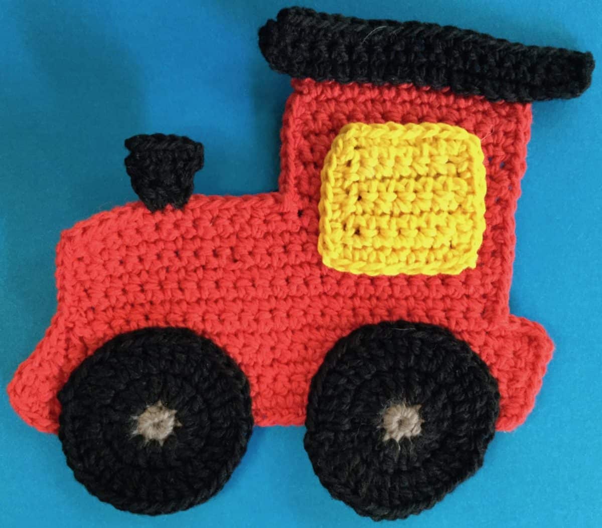 Crochet Train Appliqué Pattern • Kerri's Crochet