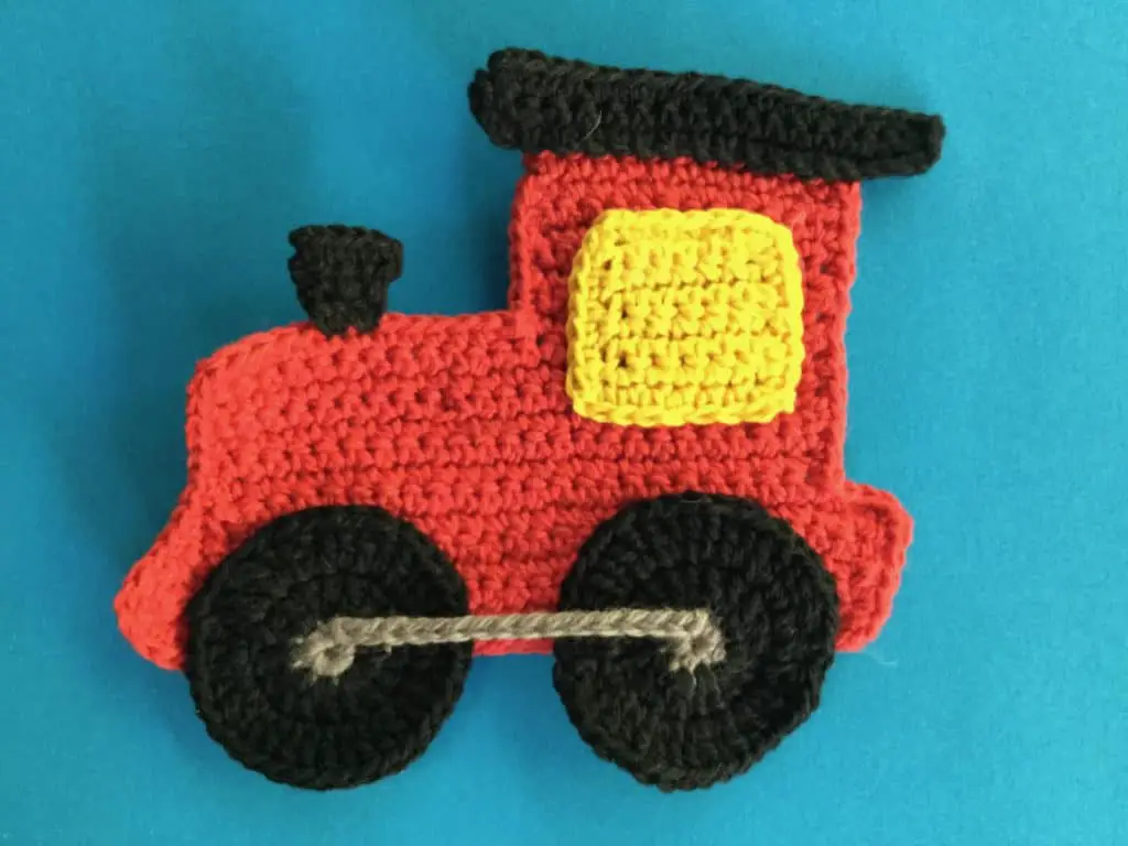 Crochet Train Appliqué Pattern • Kerri's Crochet