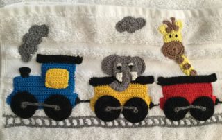 Finished front of train