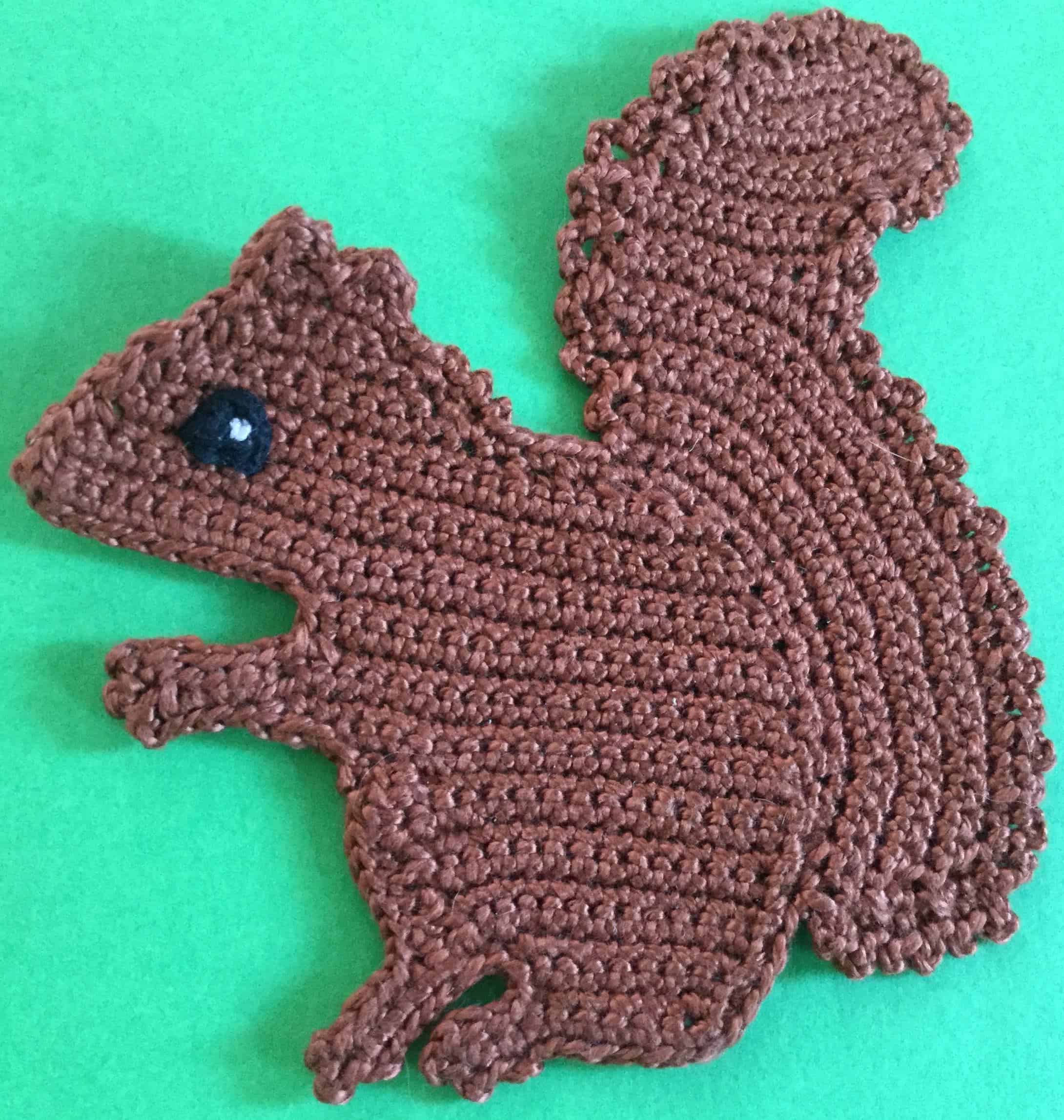Squirrel Crochet Pattern (UK Version) • Kerri