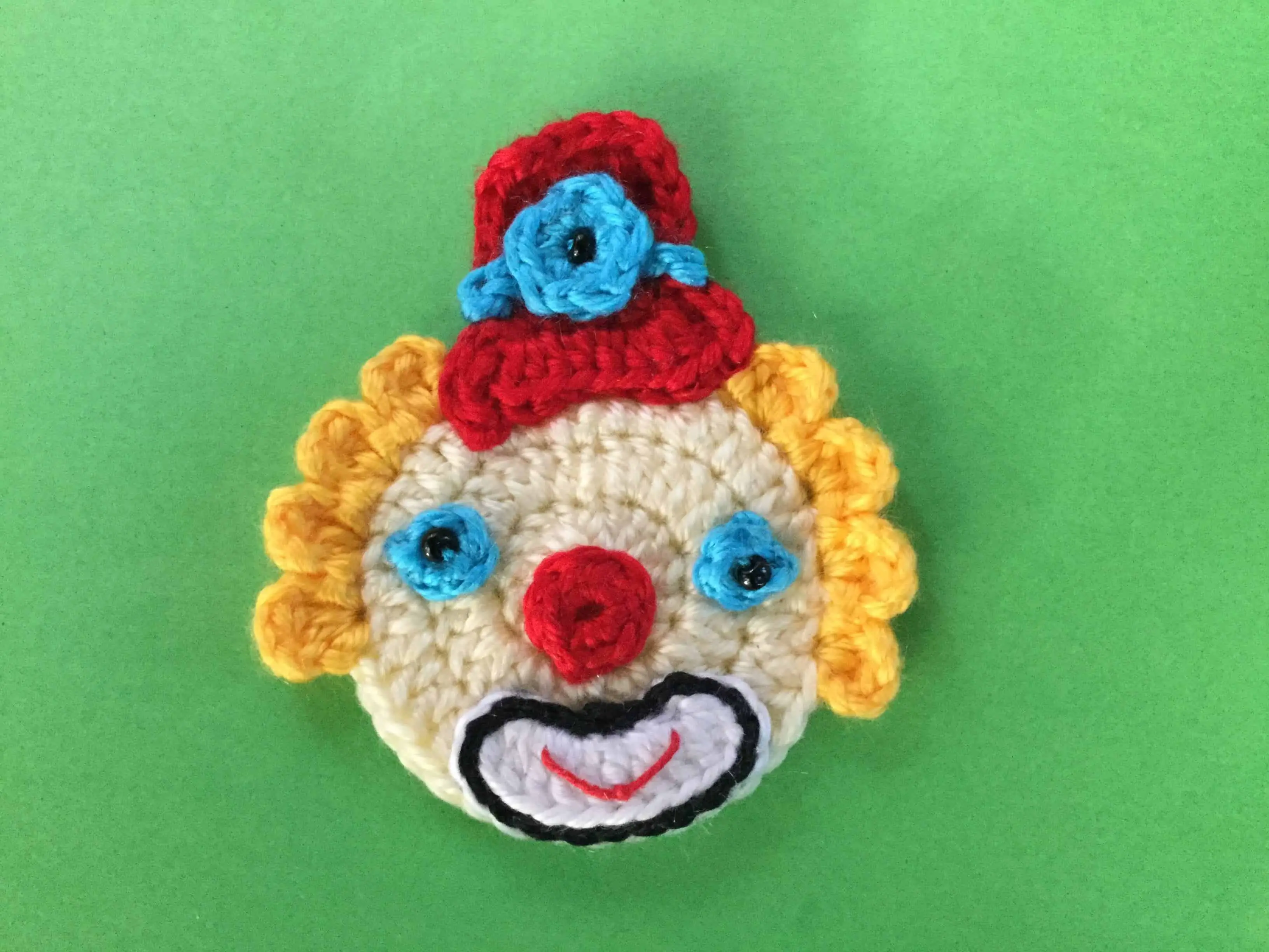 Crochet Clown with a Top Hat Pattern • Kerri's Crochet