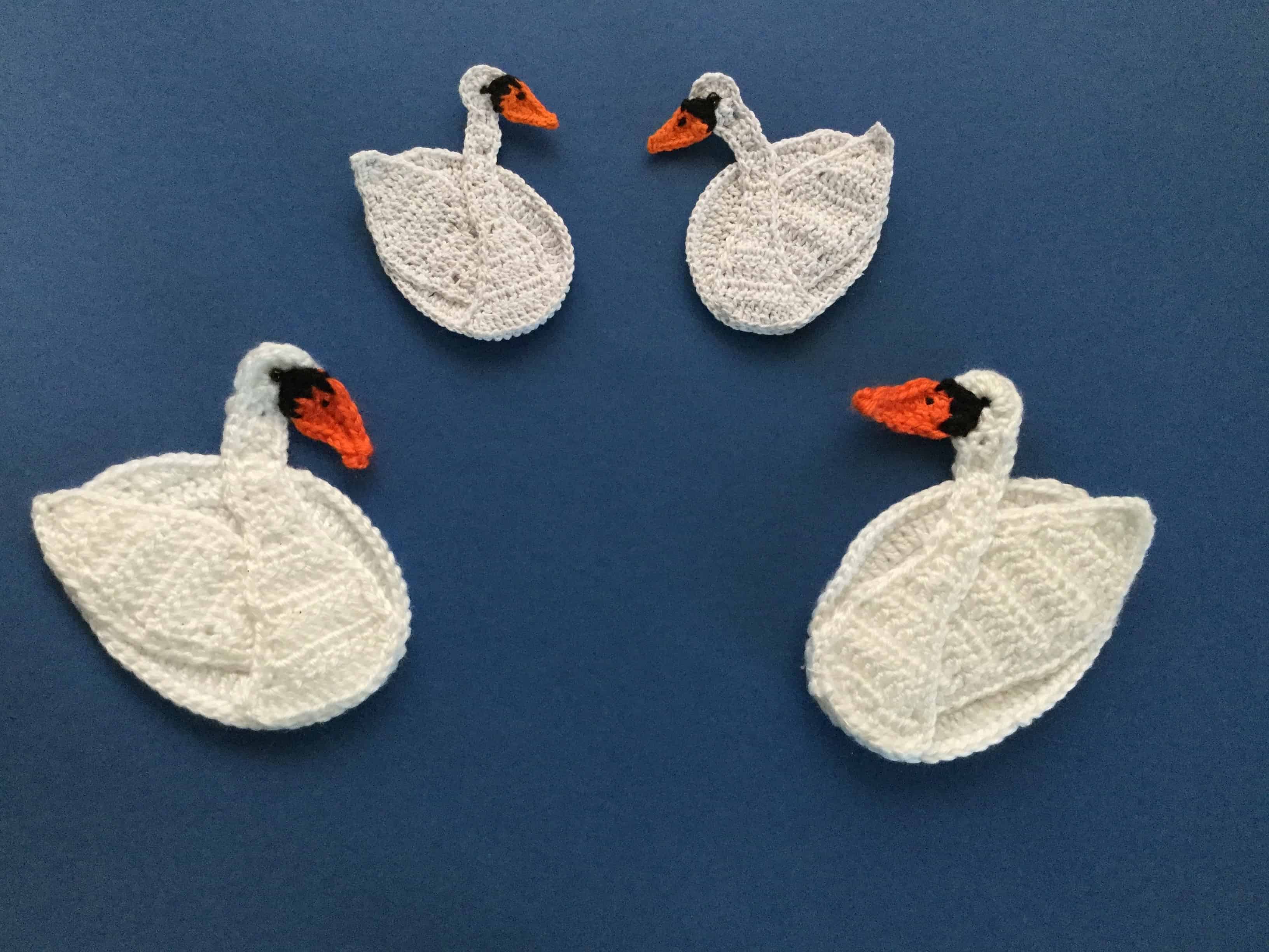 Easy Swan Crochet Pattern • Kerri's Crochet