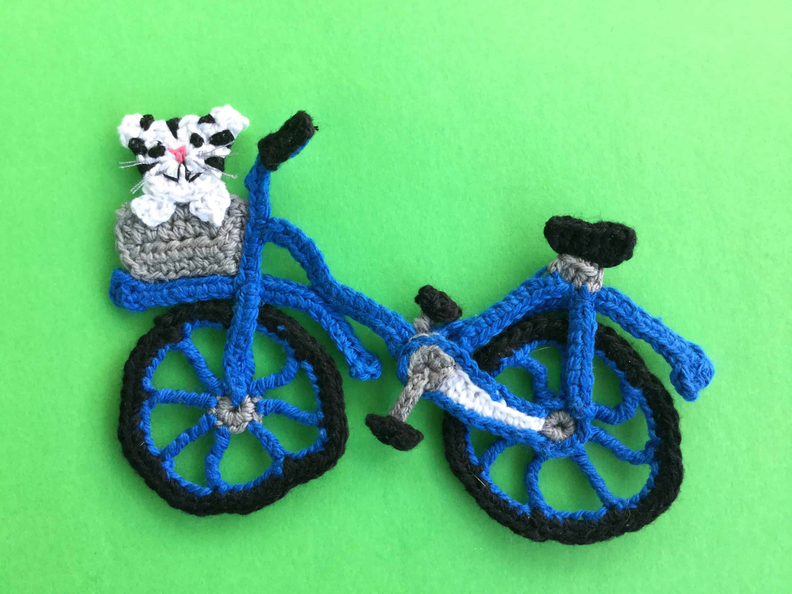 Crochet Bicycle Applique Pattern • Kerri's Crochet