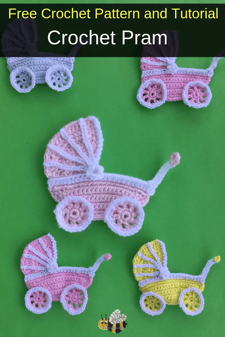 Crochet Pram Pattern • Kerri's Crochet