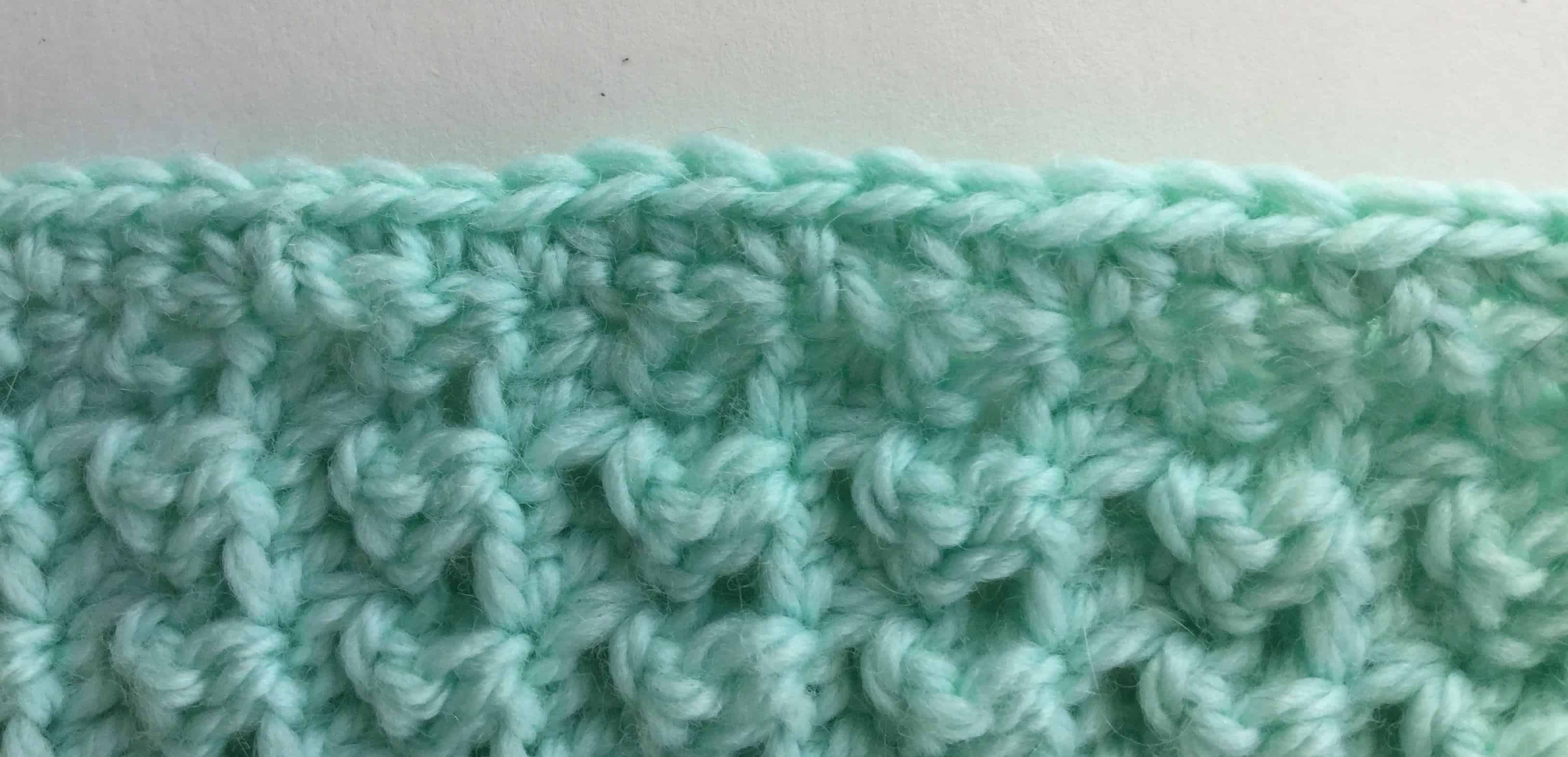 Crochet-baby-blanket-first-row-of-edging • Kerri's Crochet