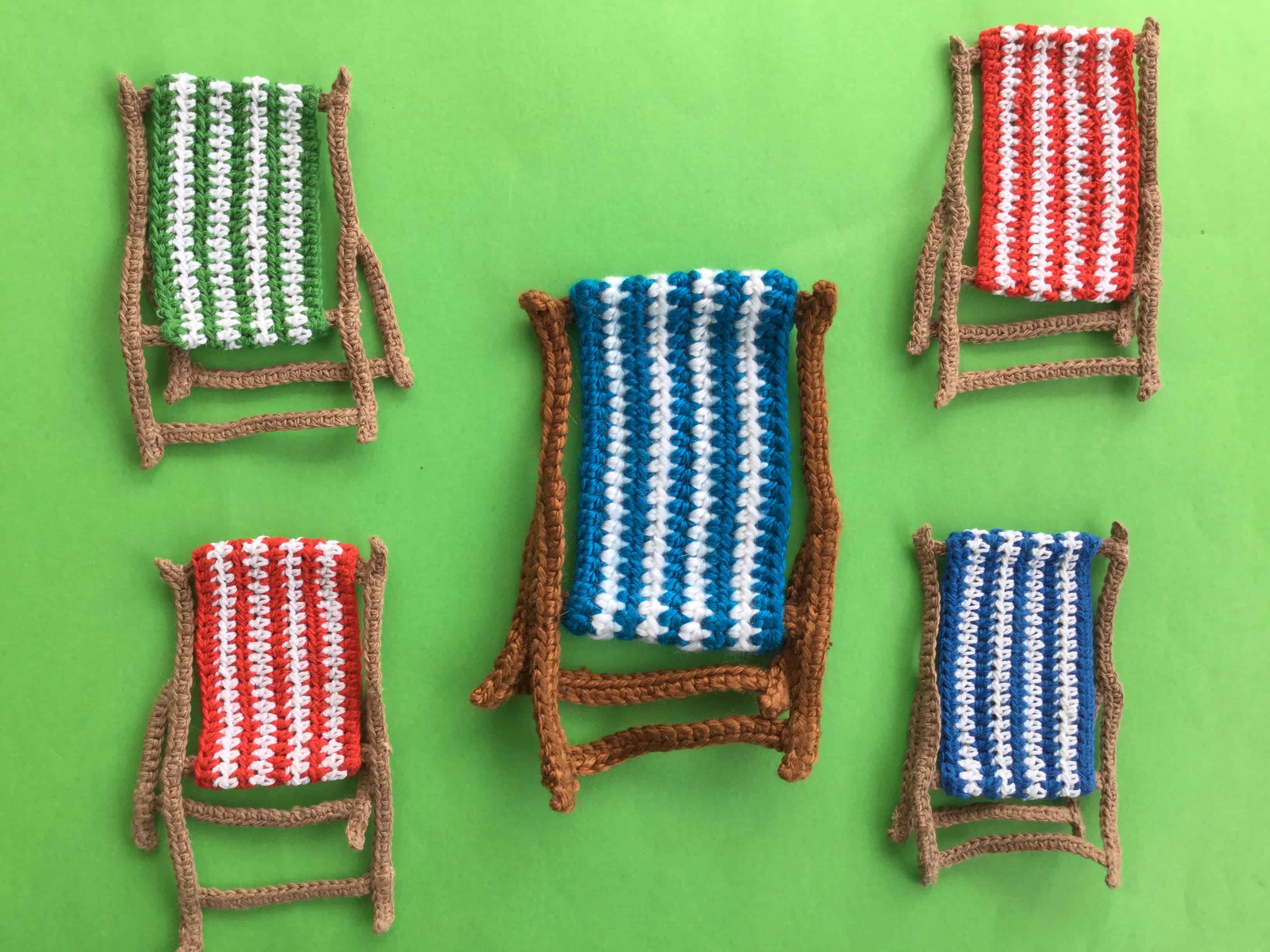 Crochet Beach Chair Pattern • Kerri's Crochet