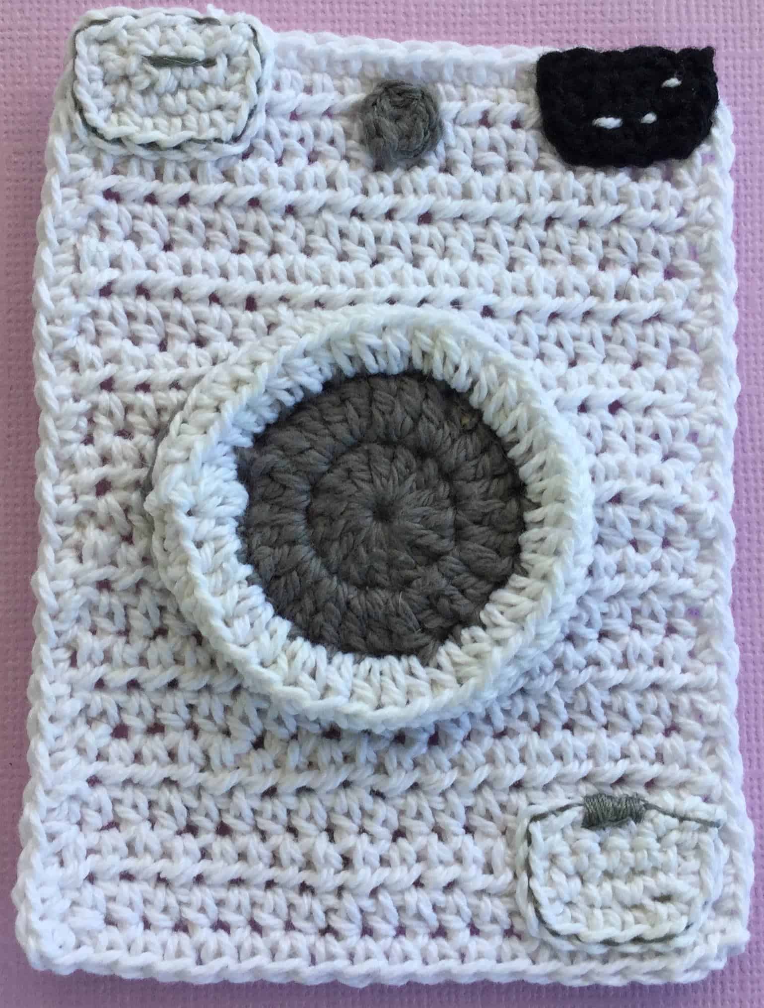 crochetwashingmachinebodywithprogramdial • Kerri's Crochet