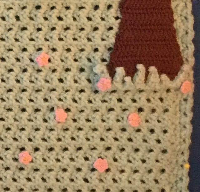 teddybearspicnicblanketgrassonblanket • Kerri's Crochet