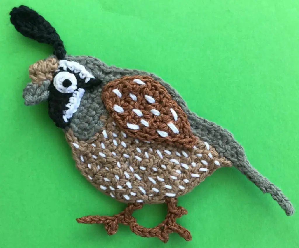 Crochet Quail Pattern • Kerri's Crochet