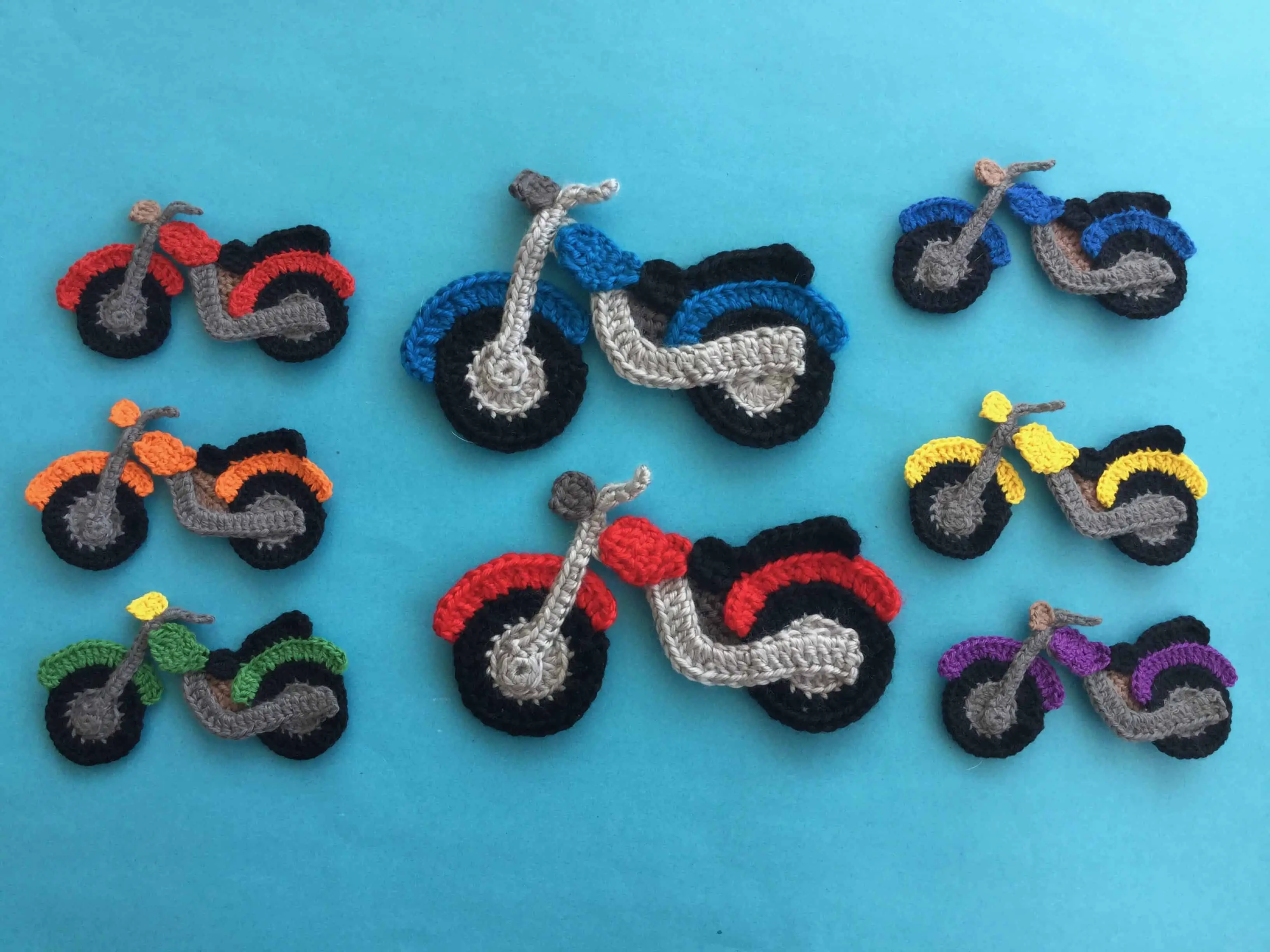 Crochet Motorbike Pattern (UK Version) • Kerri's Crochet