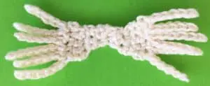 Crochet yorkshire terrier fringe
