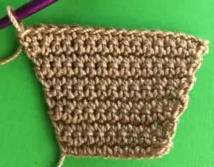 Crochet yorkshire terrier head bottom