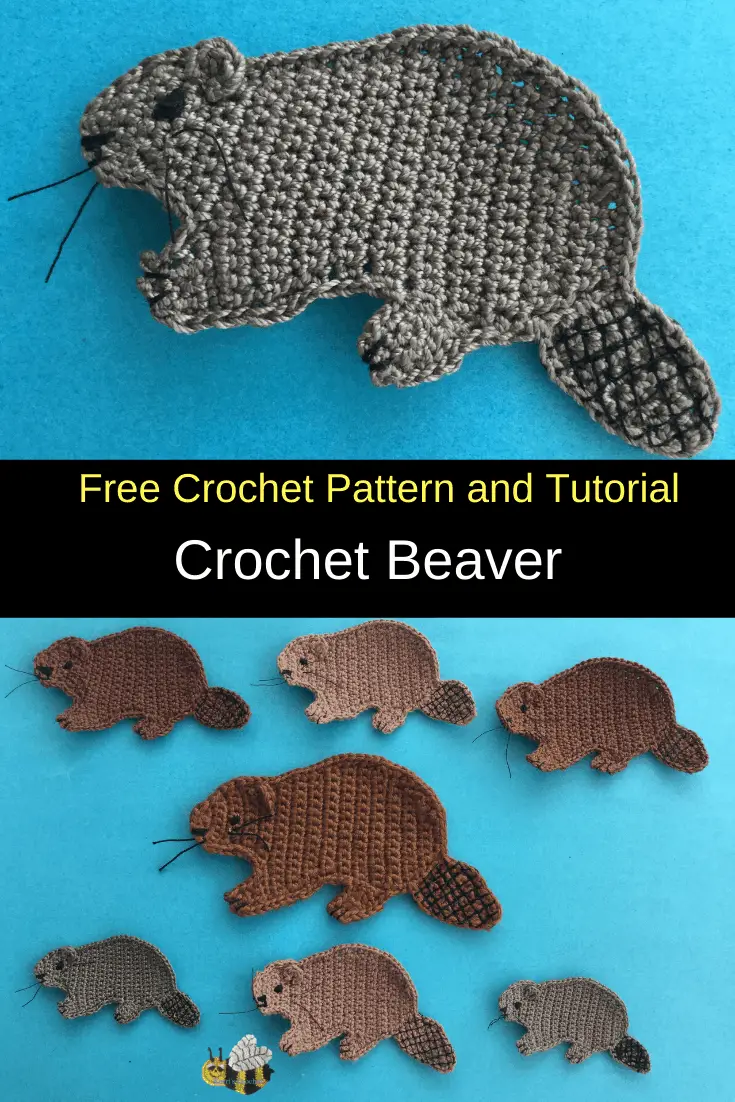 Crochet Beaver Pattern • Kerri's Crochet