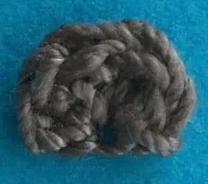 Crochet beaver ear