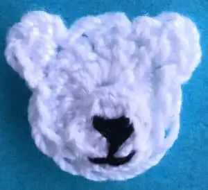 Crochet airplane 2 ply teddy with muzzle