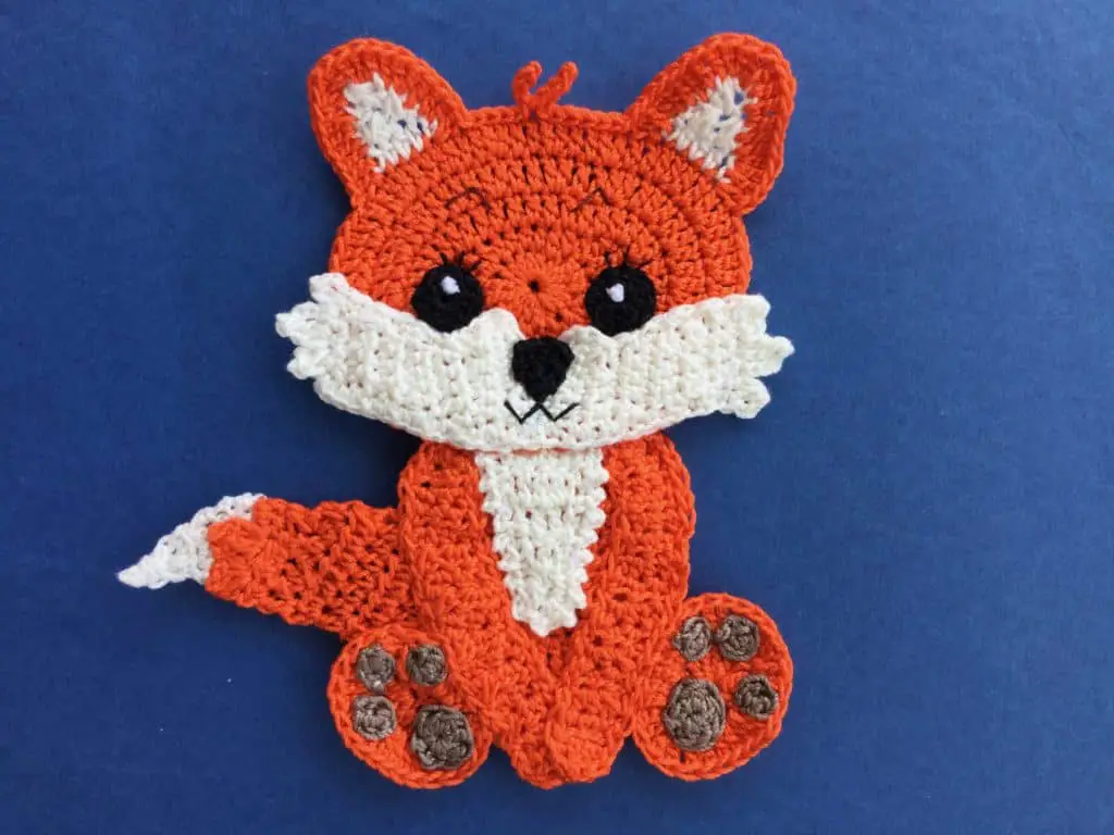 Crochet Fox Scarf Pattern • Kerri's Crochet