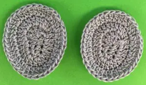 Crochet koala 2 ply legs