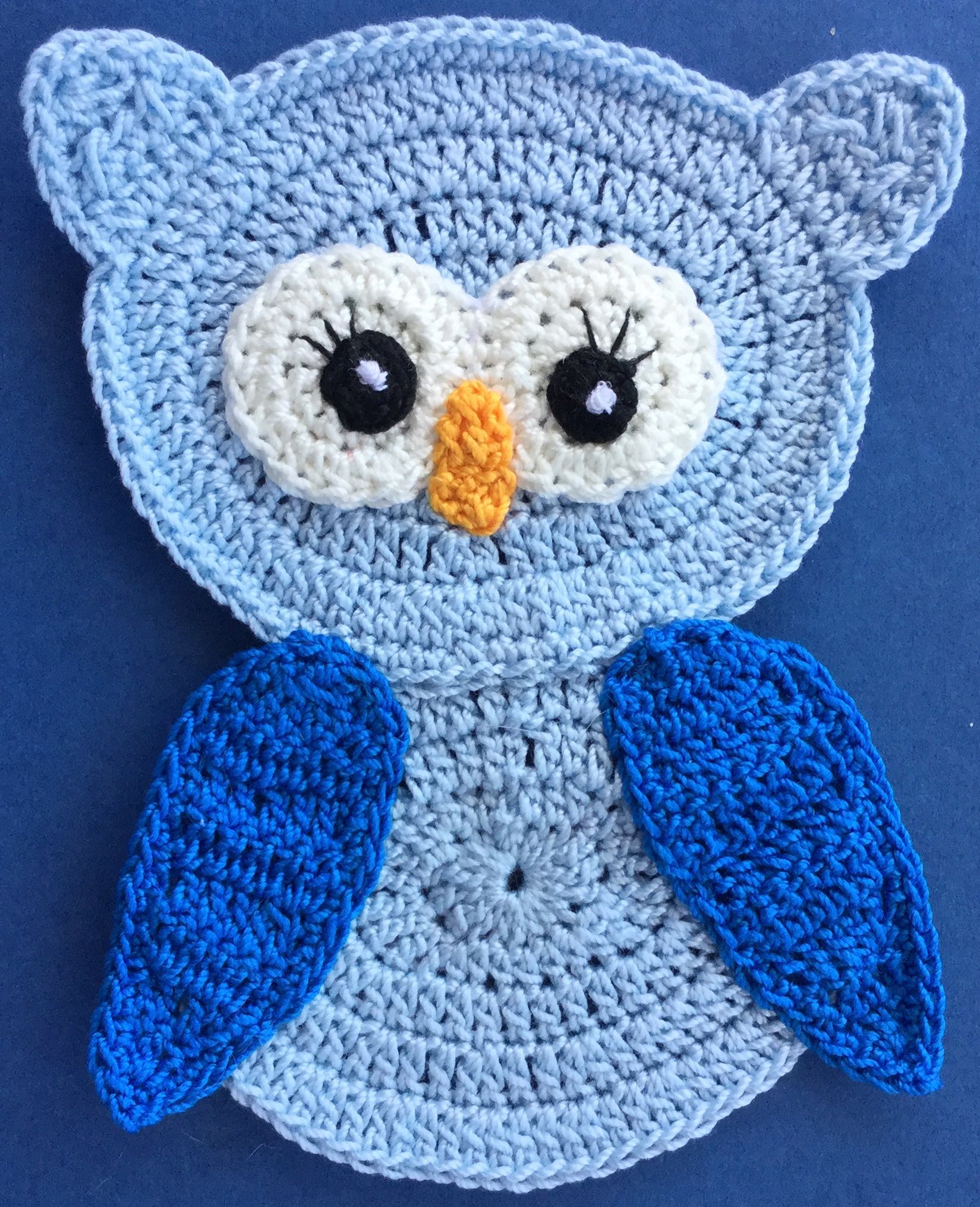 crochet owl plush