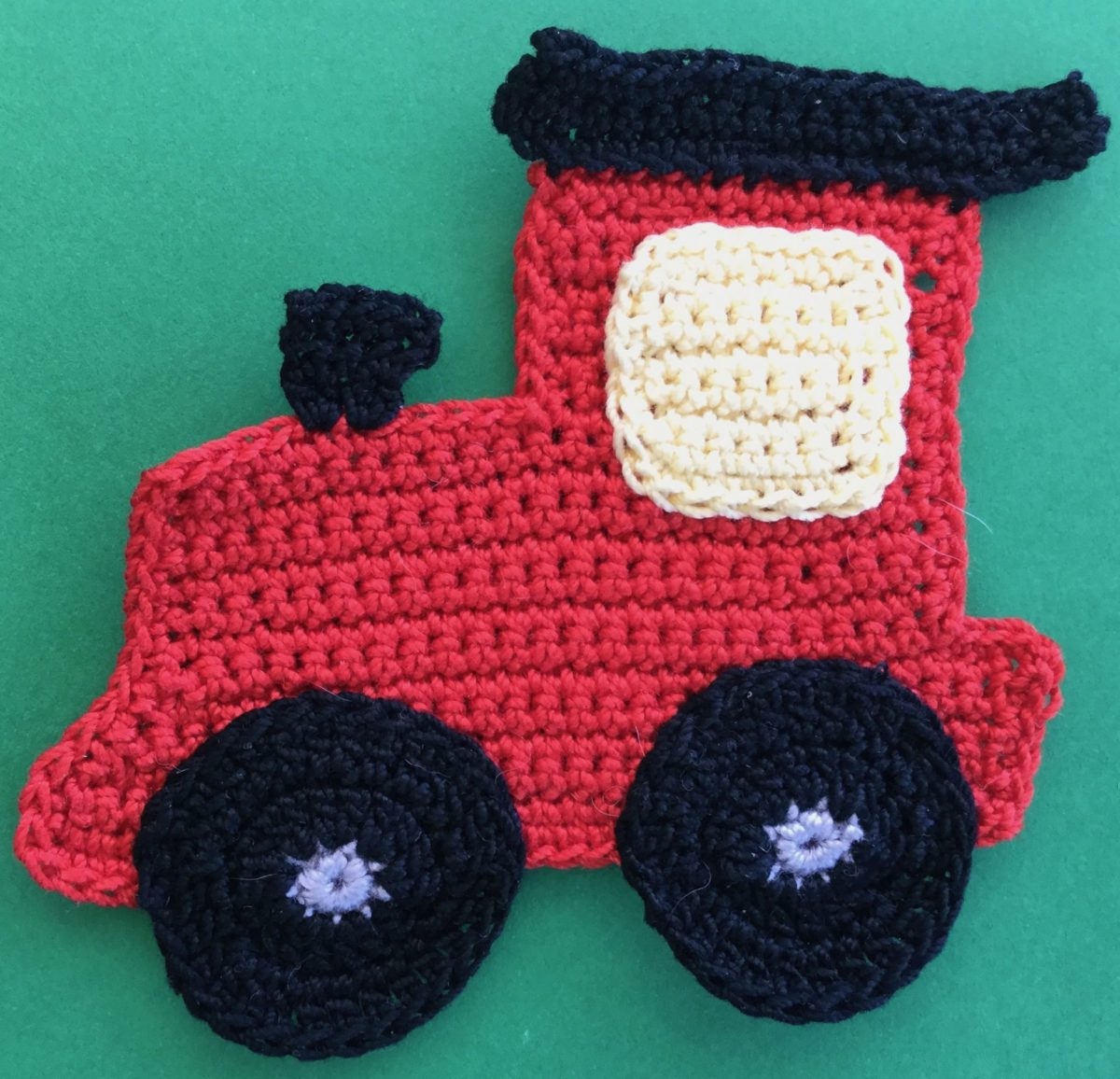 Crochet Train Appliqué Pattern • Kerri's Crochet