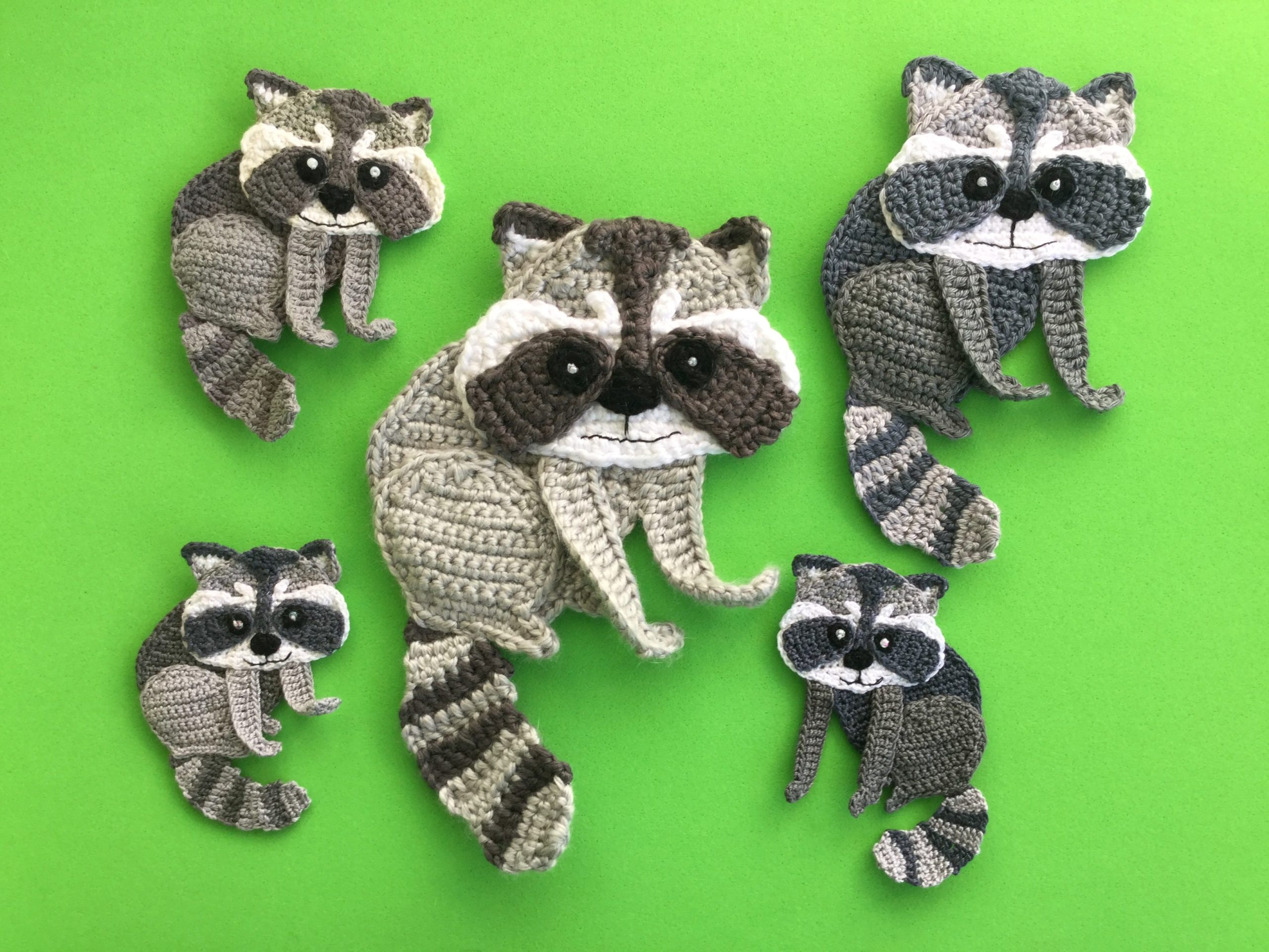 Crochet Raccoon Pattern (UK Version) • Kerri's Crochet