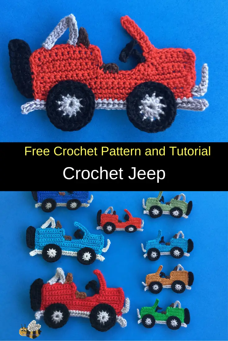 Crochet Jeep Pattern • Kerri's Crochet