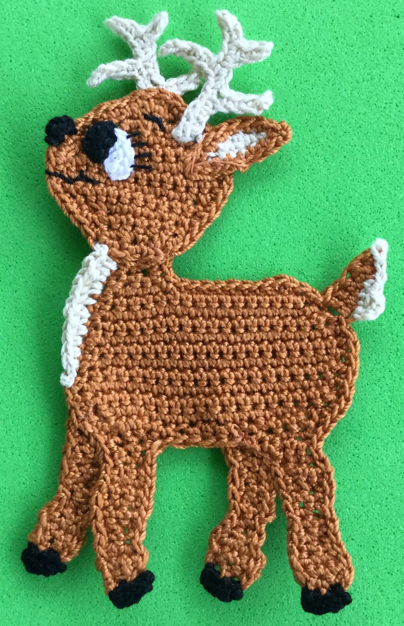 Crochet Deer or Fawn Pattern • Kerri's Crochet