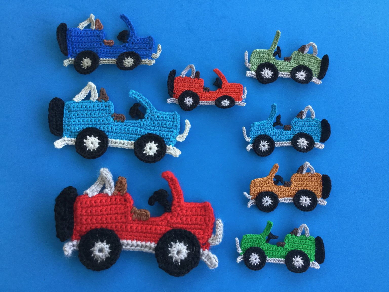 Crochet Jeep Pattern (UK Version) • Kerri's Crochet