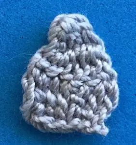 Crochet dolphin 2 ply top fin