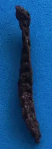 Crochet grapes 2 ply side stalk