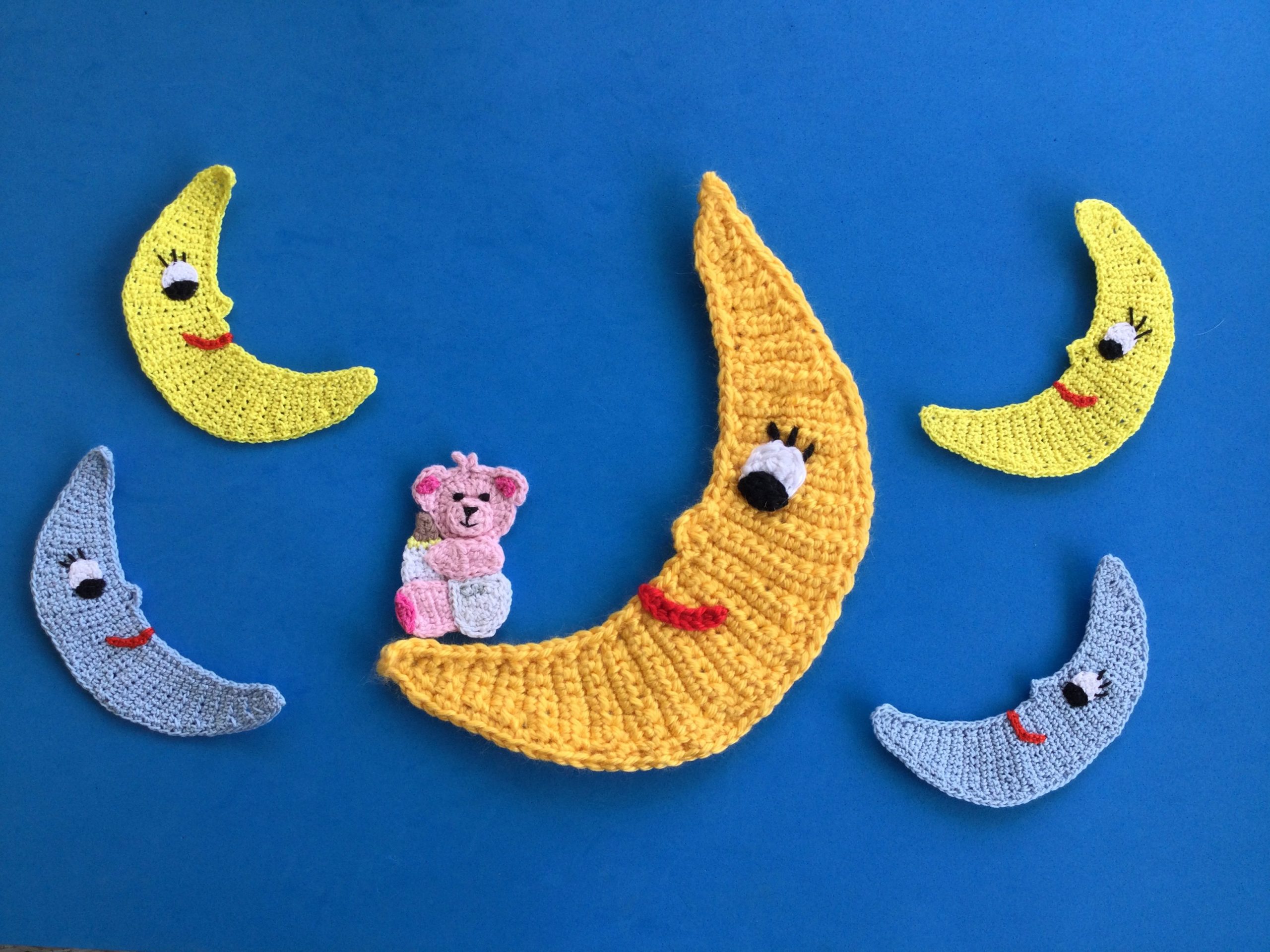 Crochet New Moon Pattern (UK Pattern) • Kerri's Crochet