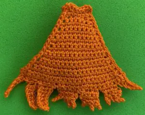 Crochet volcano 2 ply volcano top