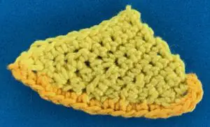 Crochet ride on mower 2 ply blades with top edge